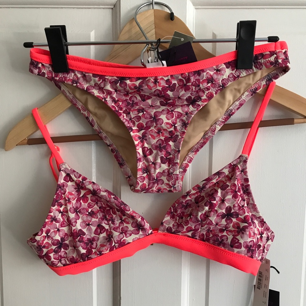 NWT J Crew Liberty of London Bikini Set, S top and XXA bottom